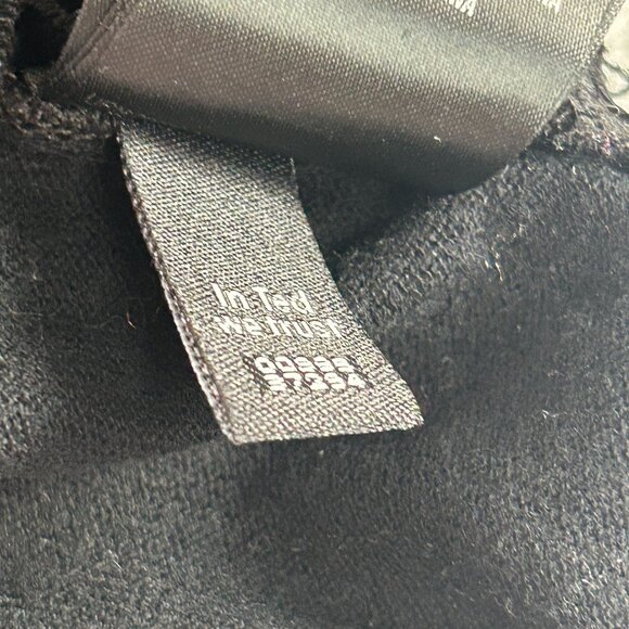 Ted Baker Womens Black Eyelet Cardigan Sweater Size 2 Button Front Lightweight - Picture 6 of 10